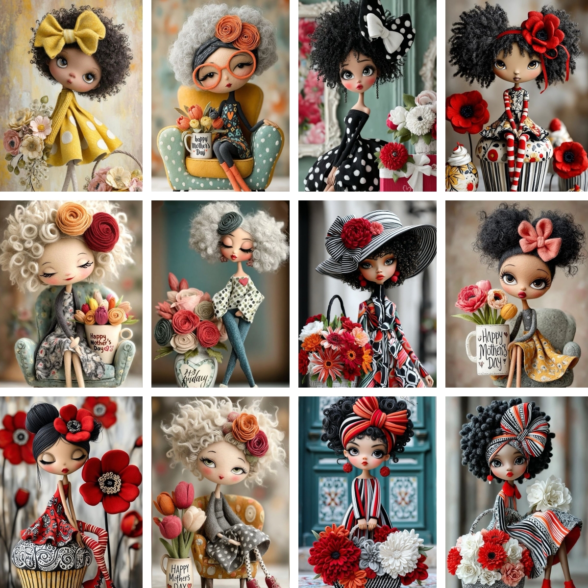 Women Bags Pictures - New DIY Diamond Painting Modern Woman