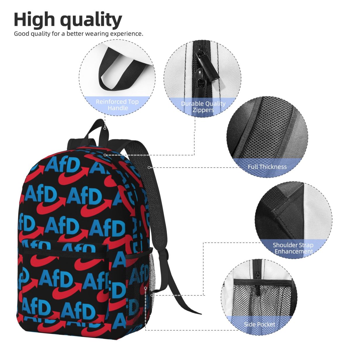 Germany AFD Alternative Backpa – обзор и цена Women Bags Germany