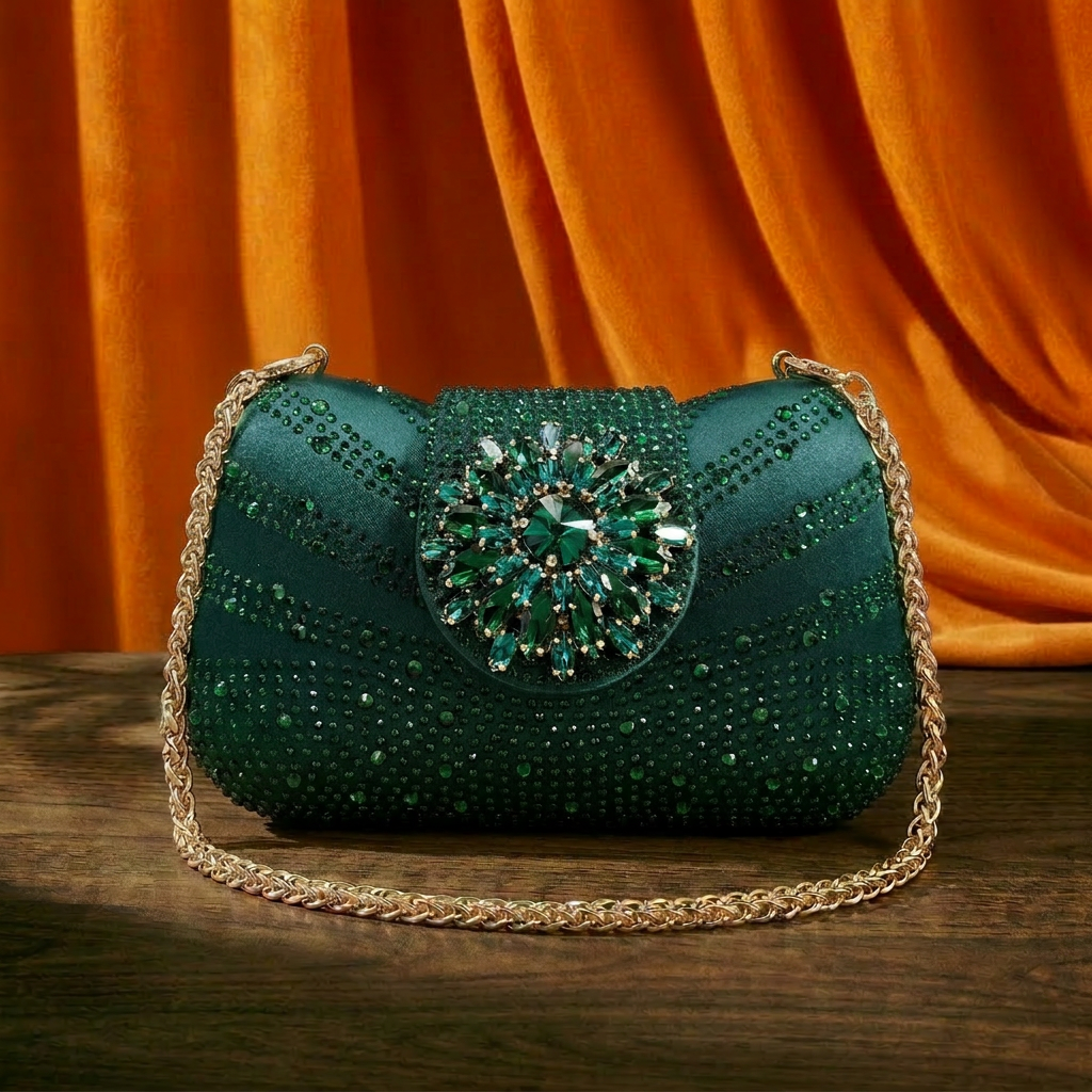 2026 Women's Elegant Green Rhi – обзор и цена Women Bags 2026