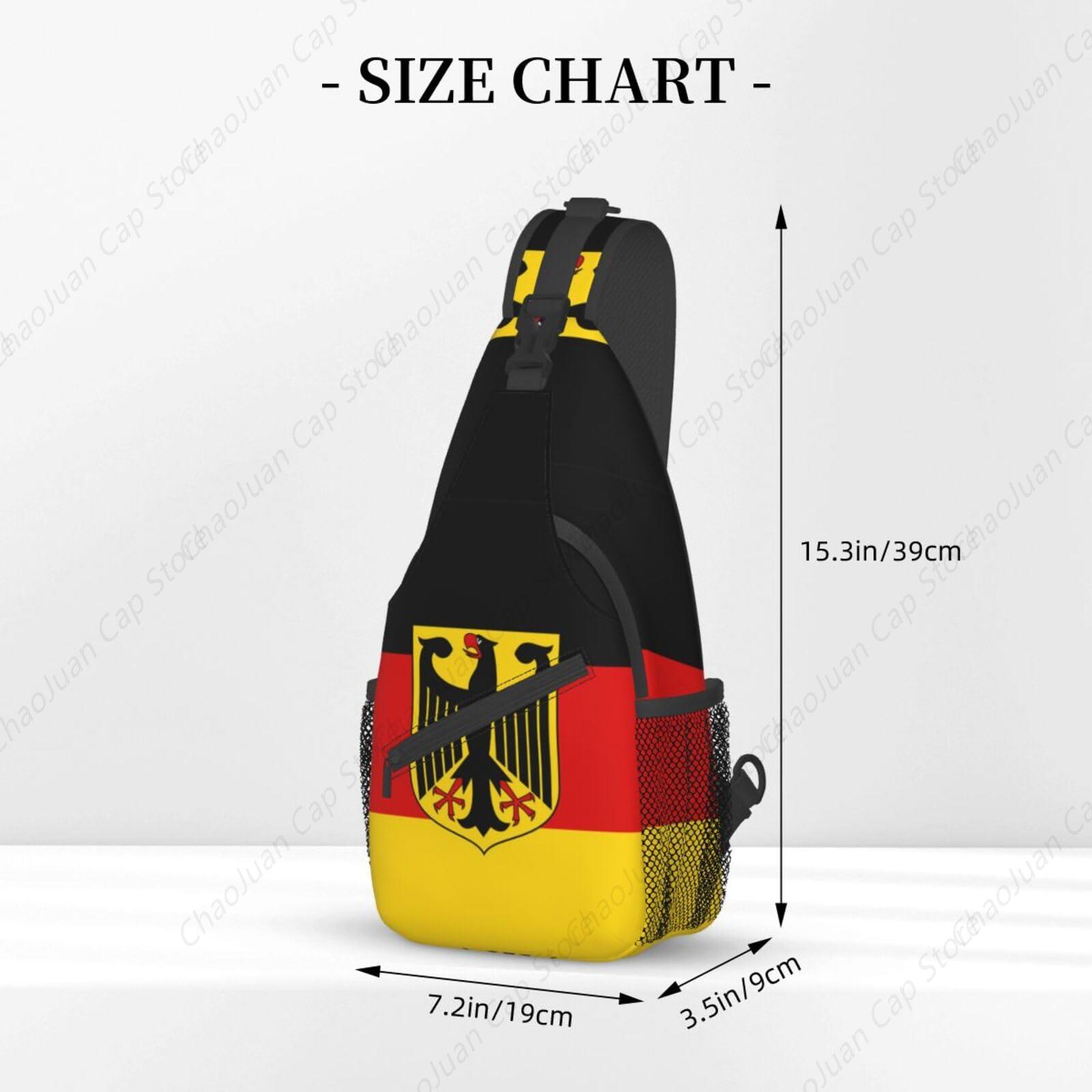 German Flag Sling Bag Crossbod – обзор и цена Women Bags Germany