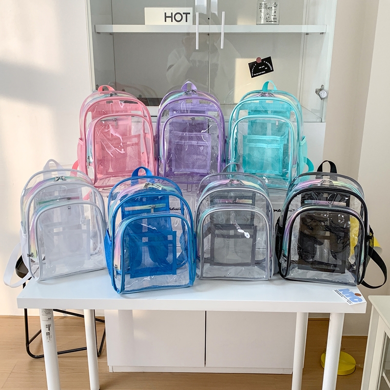 PVC Transparent Zipper Large C – обзор и цена Women Bags Discount