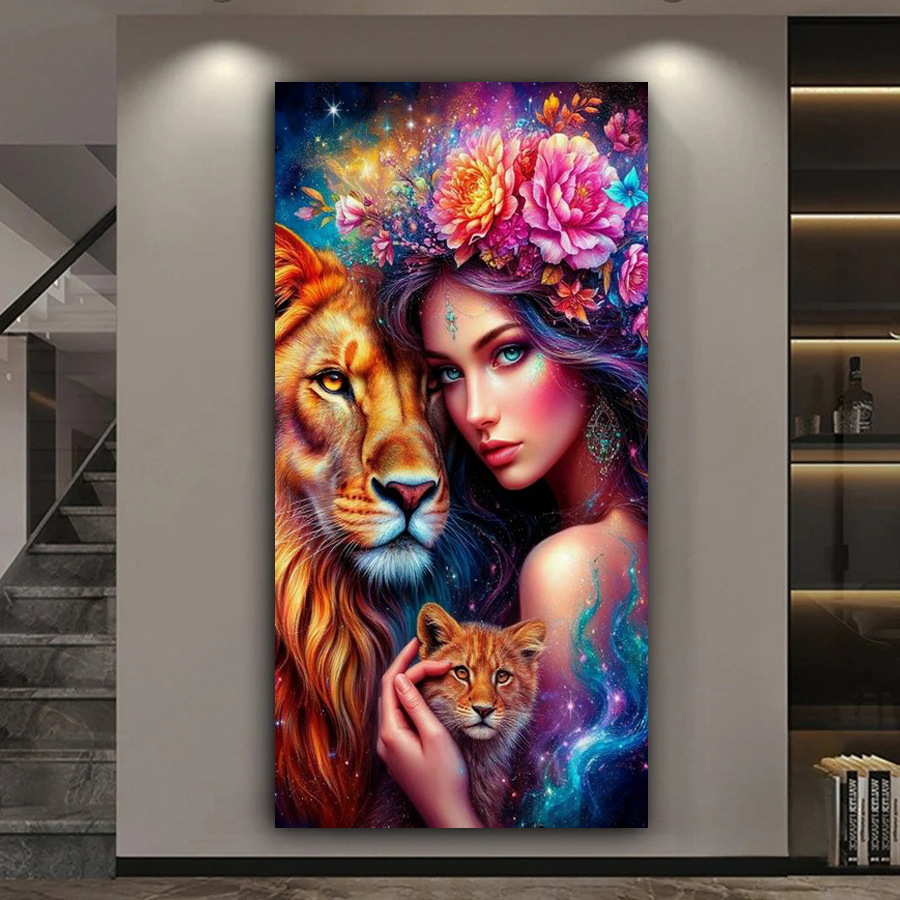Woman and Lions Diy Diamond Ar – обзор и цена Women Bags Pictures