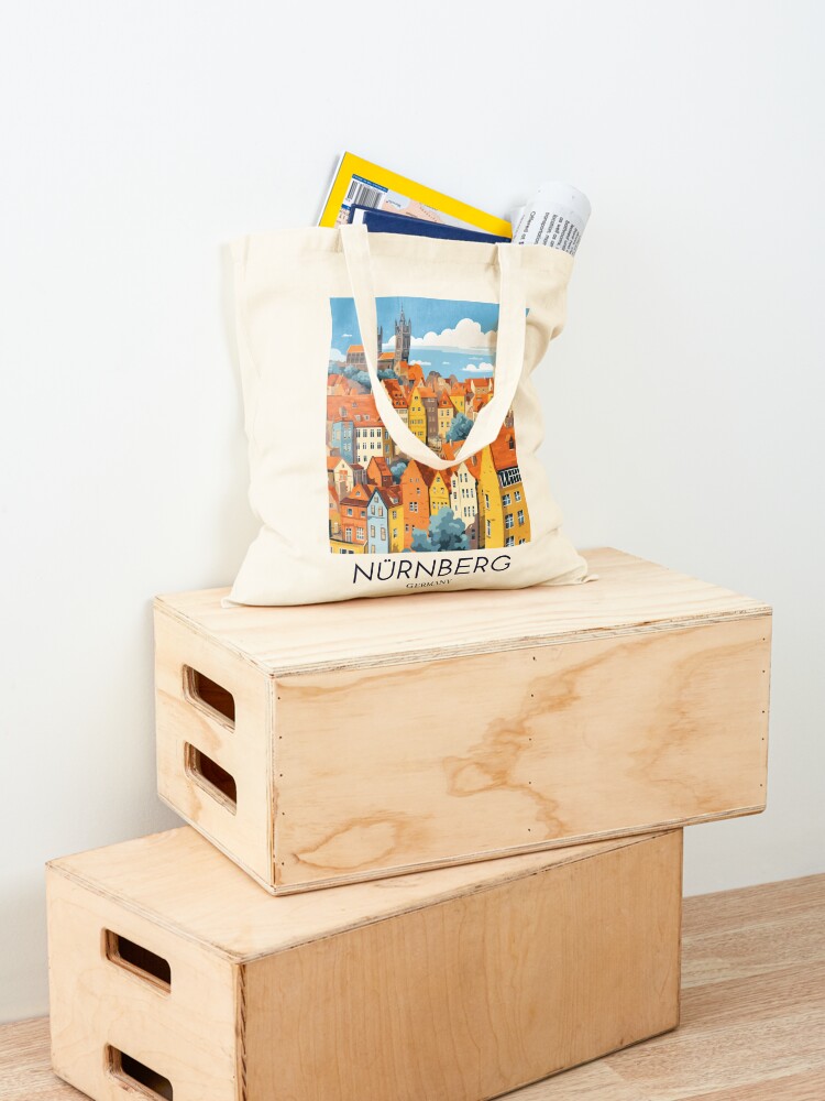 A Pop Art Travel Print of Nürn – обзор и цена Women Bags Germany