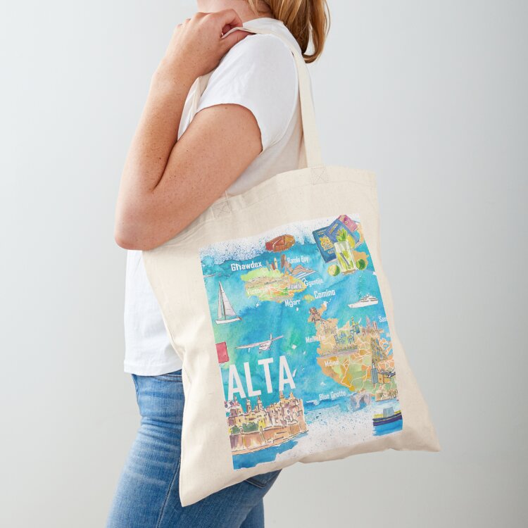 Malta Illustrated Island Trave – обзор и цена Women Bags Malta