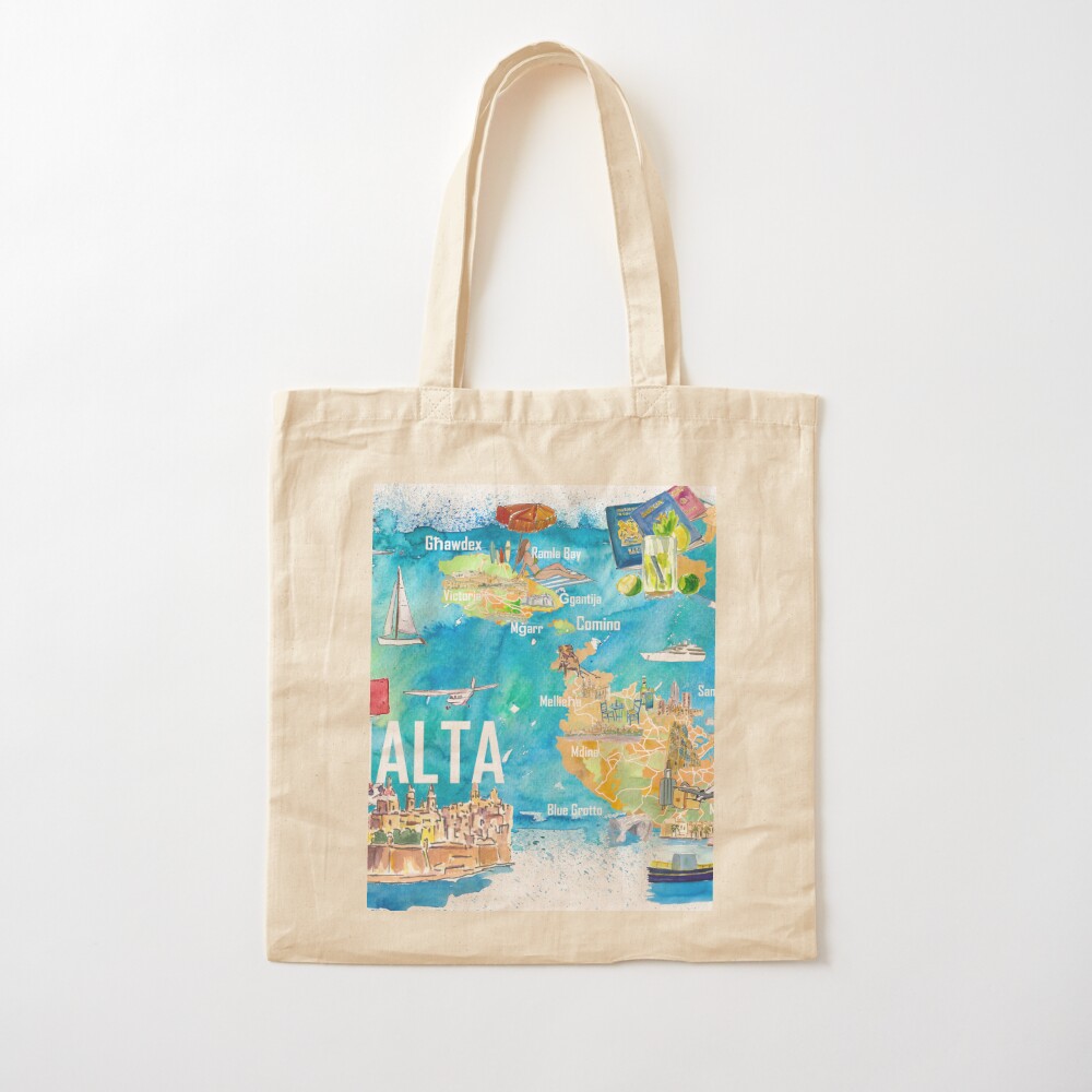 Malta Illustrated Island Trave – обзор и цена Women Bags Malta