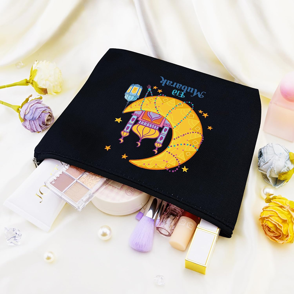 Eid Mubarak Black Canvas Makeu – обзор и цена Women Bags For Eid