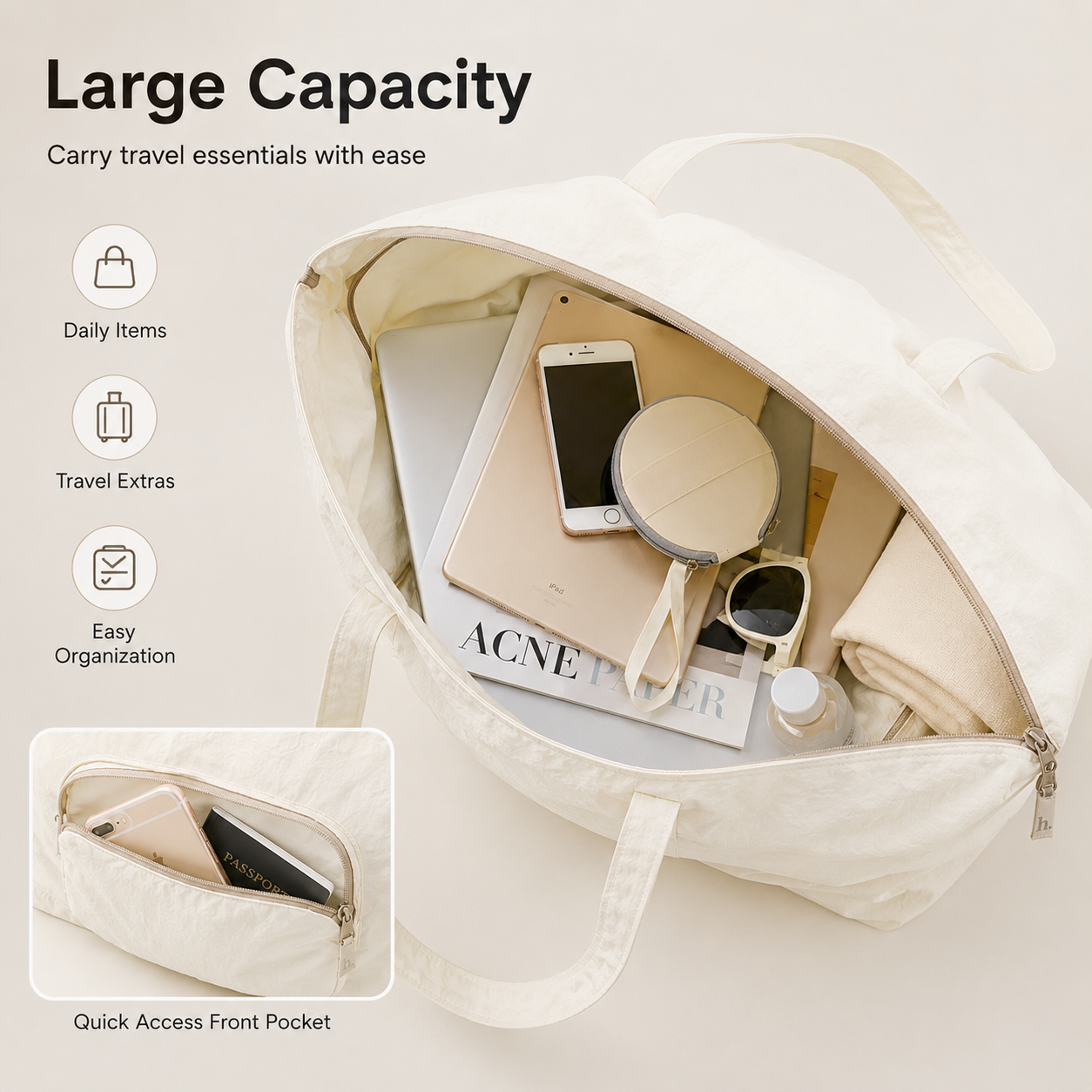 Foldable Travel Bag Luggage Sl – обзор и цена Women Bags For Airport