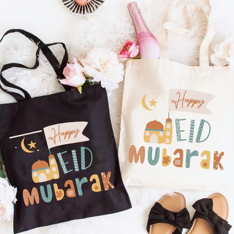 Aesthetic EID Mubarak Tote Bag – обзор и цена Women Bags For Eid