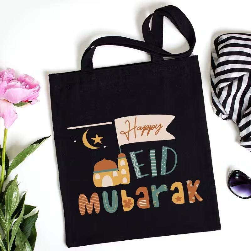 Aesthetic EID Mubarak Tote Bag – обзор и цена Women Bags For Eid