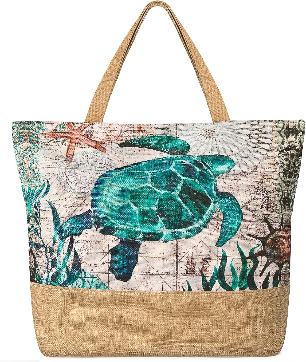 Large Beach Bag for Women with – обзор и цена Women Bags Large