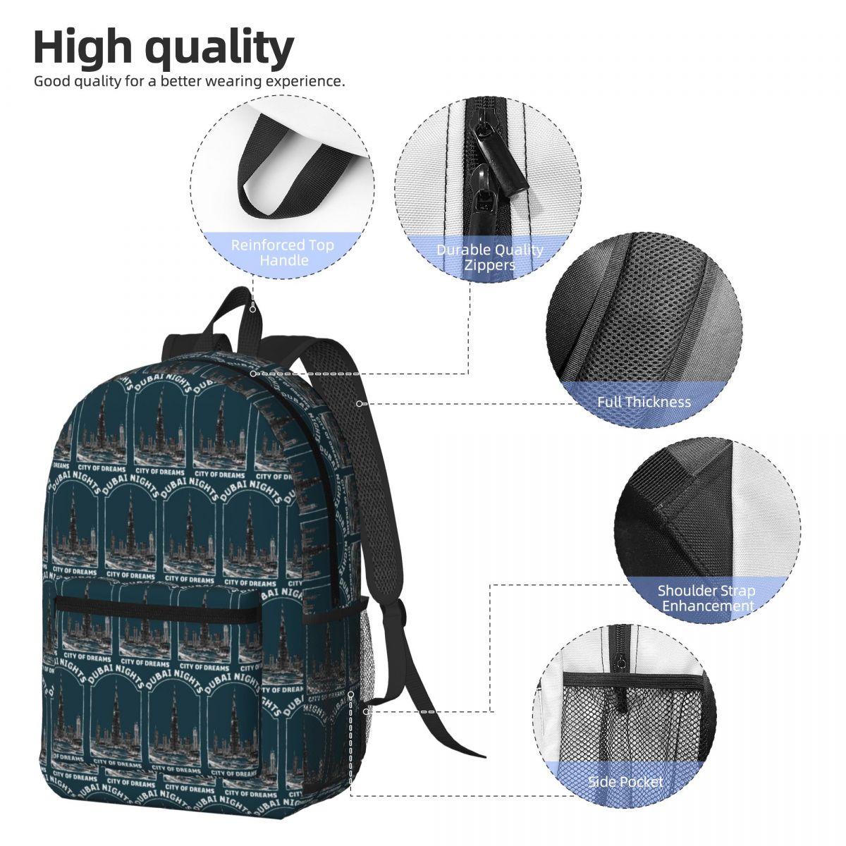 Dubai Nights Backpack Boys Gir – обзор и цена Women Bags Dubai