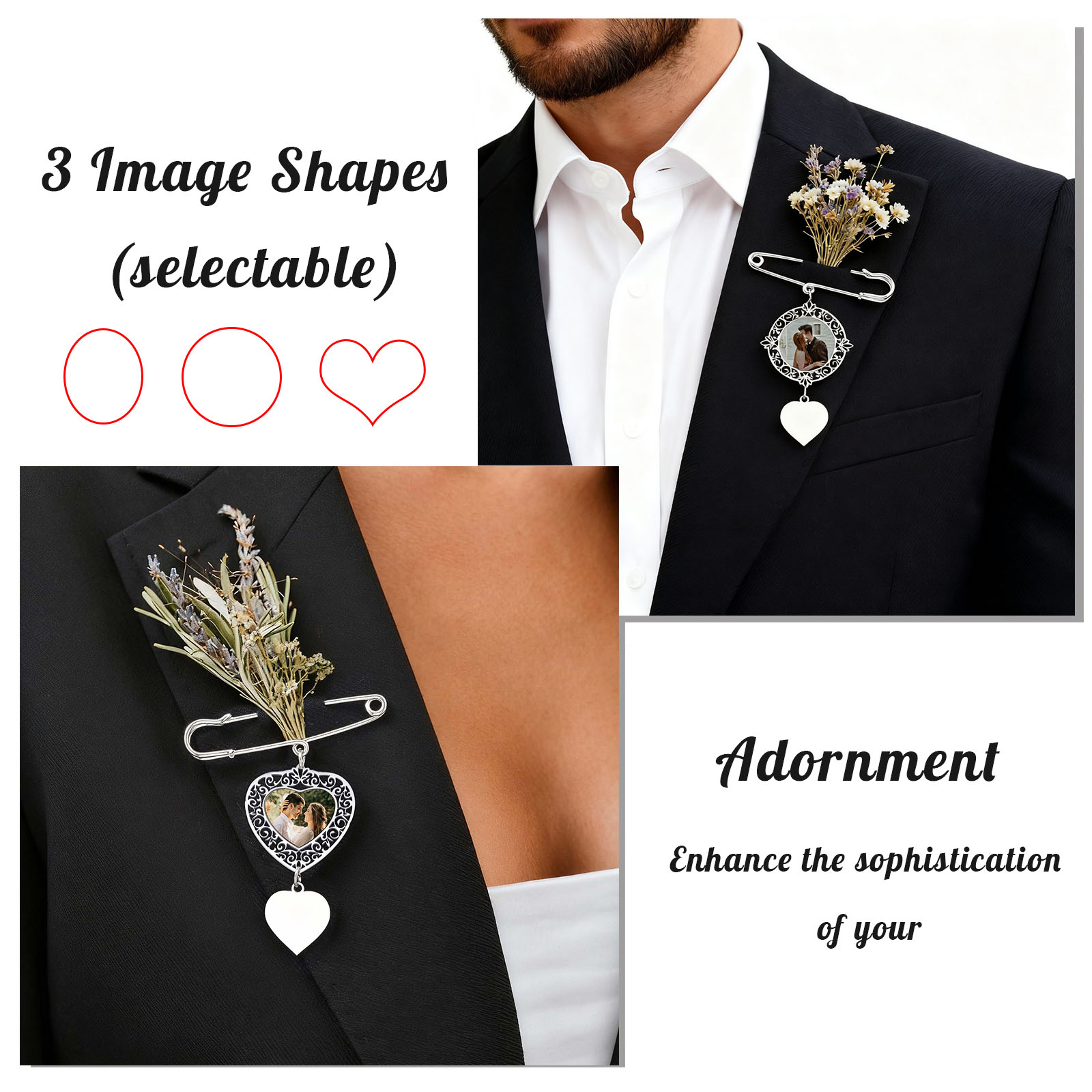 Custom Picture Badge Brooches  – обзор и цена Women Bags Discount