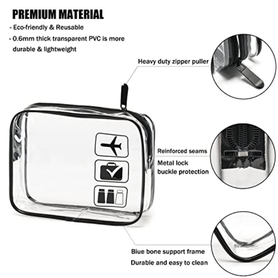 TSA Approved Toiletry Bag, 3 P – обзор и цена Women Bags For Airport