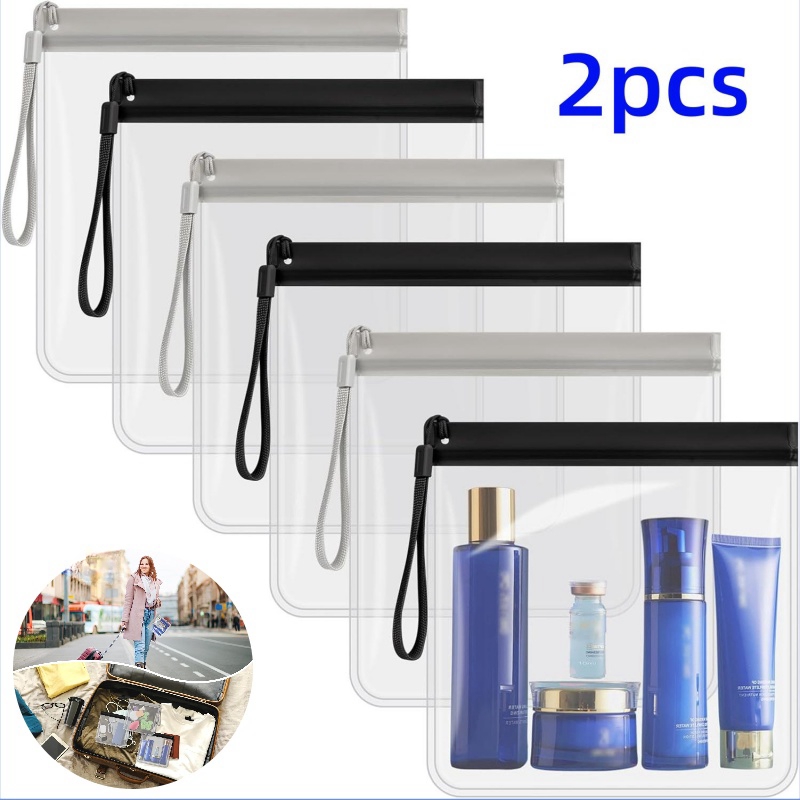 2pcs Luggage Transparent Trave – обзор и цена Women Bags For Airport