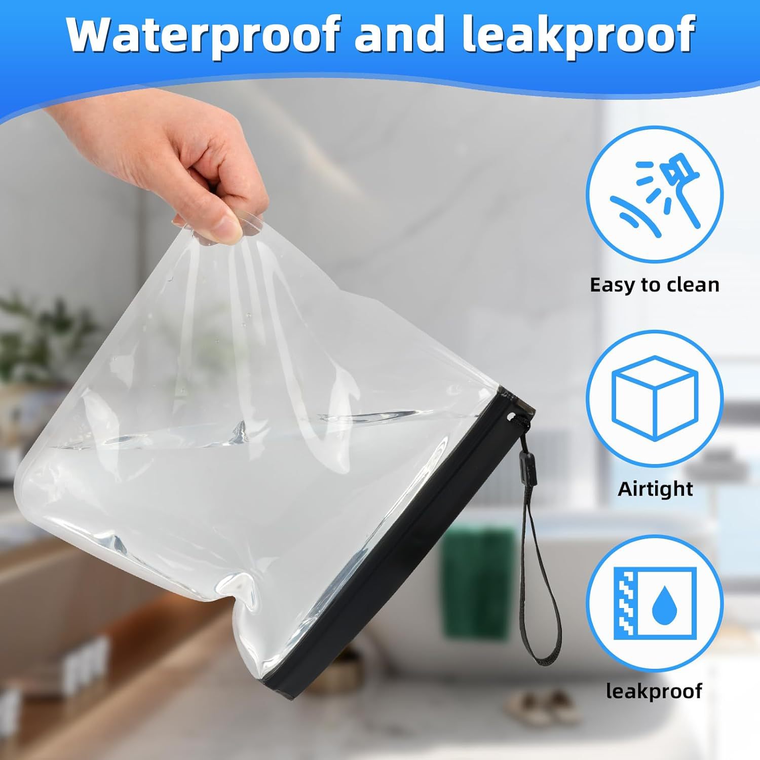2pcs Luggage Transparent Trave – обзор и цена Women Bags For Airport