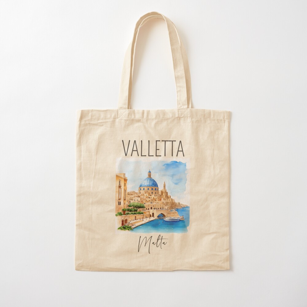 Watercolor Design of Valletta  – обзор и цена Women Bags Malta