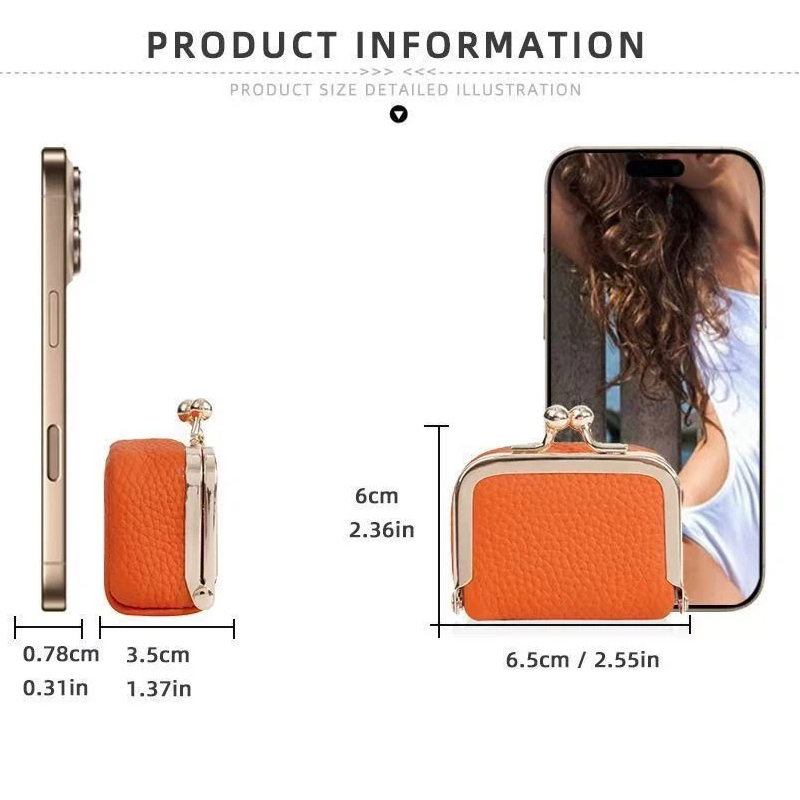 Mini Leather Coin Purse – with – обзор и цена Women Bags Gold