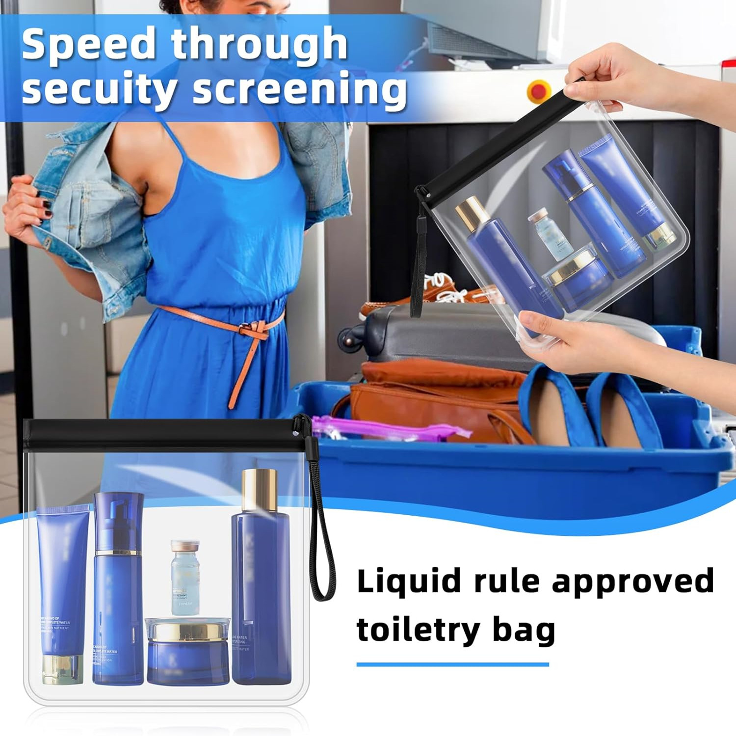 1pc Luggage Transparent Travel – обзор и цена Women Bags For Airport