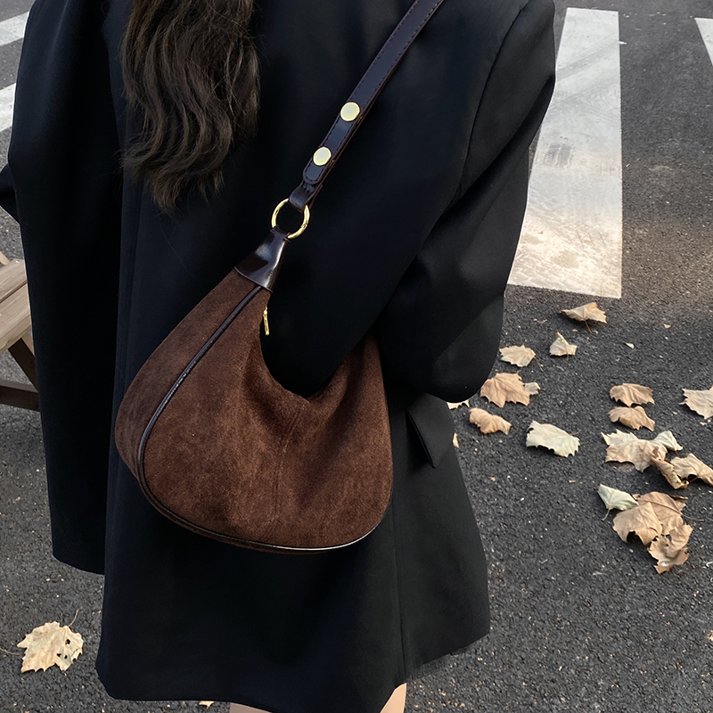 LEFTSIDE Women Small Suede Sho – обзор и цена Women Bags Trend 2025