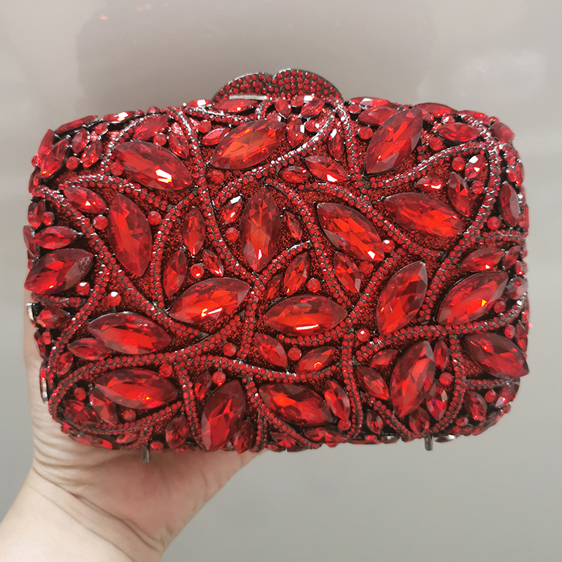 Large AB Rhinestone Crystal Cl – обзор и цена Women Bags Gold