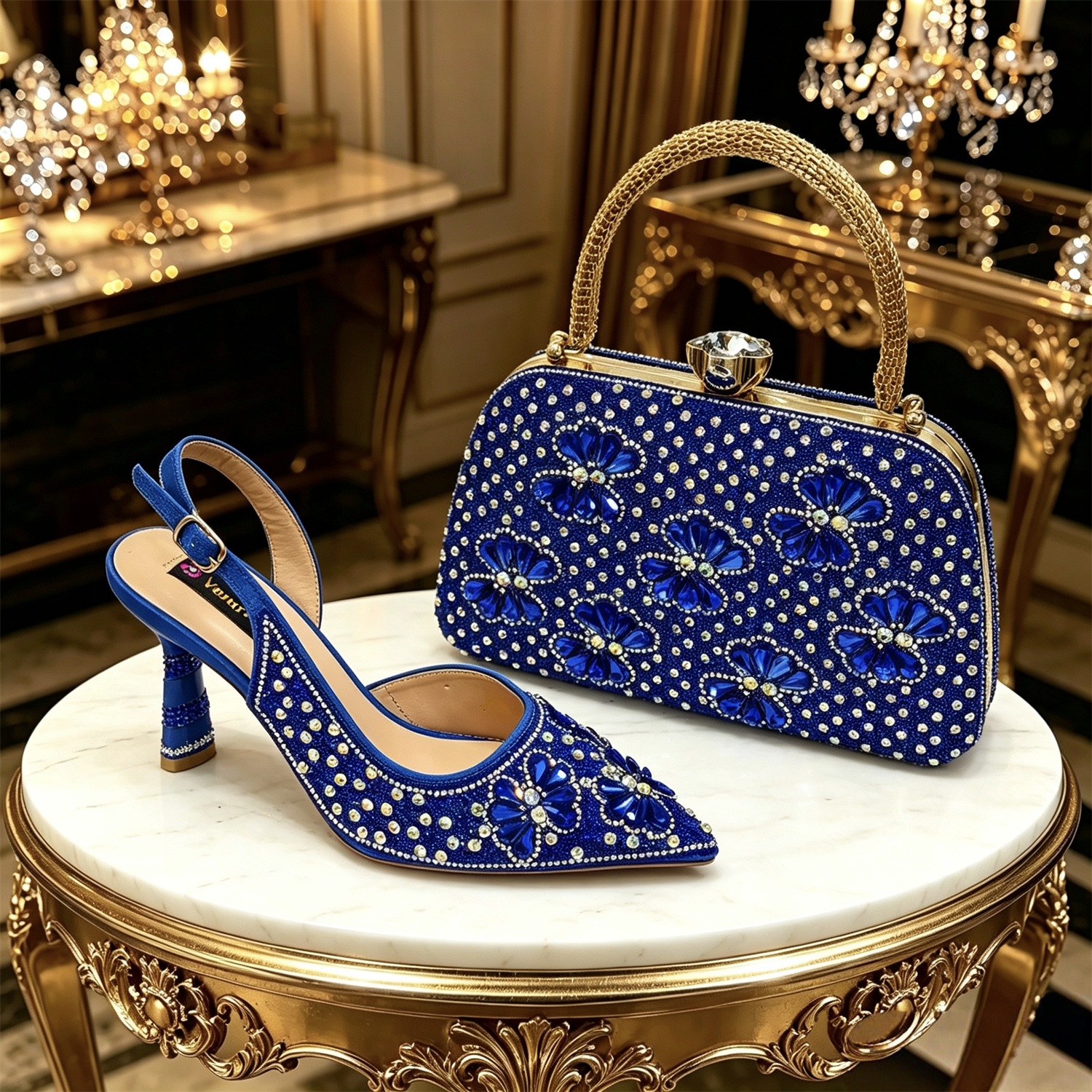 Venus Chan Gold Pointed Toe Rh – обзор и цена Women Bags Gold