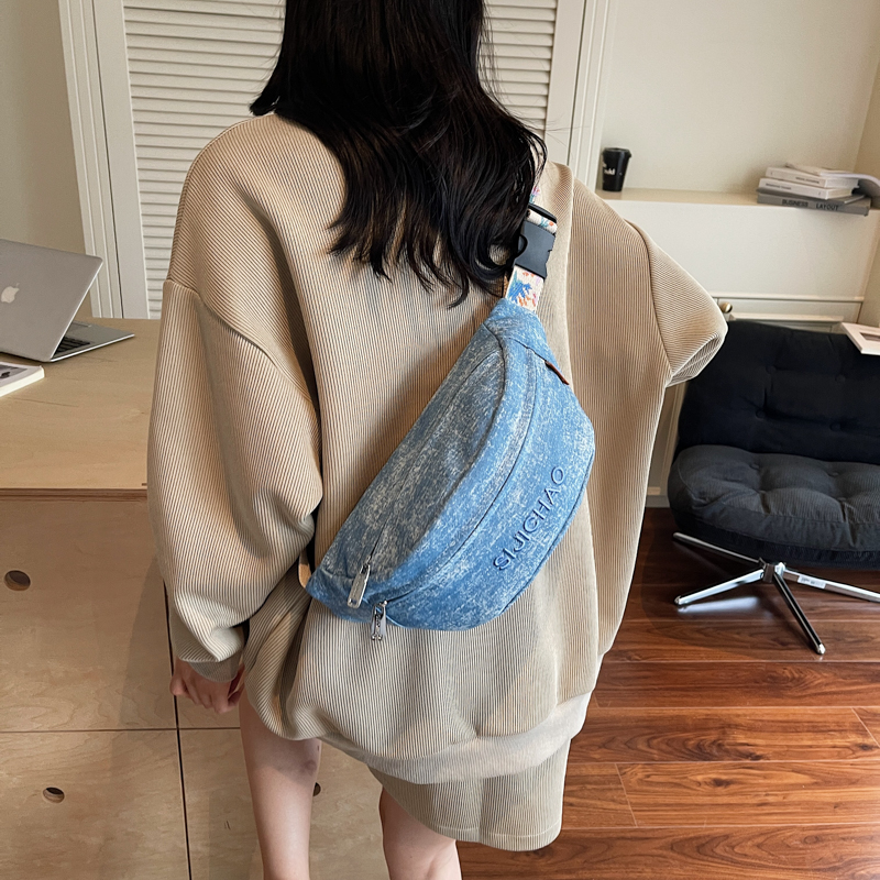 Denim Blue Chest Bags For Wome – обзор и цена Women Bags Trend 2025